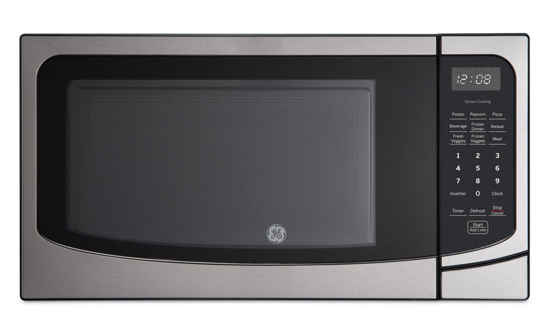 GE 1.6 Cu. Ft. Countertop Microwave Oven - JEB2167RMSS | Four à micro-ondes de comptoir GE de 1,6 pi3 - JEB2167RMSS | JEB2167S