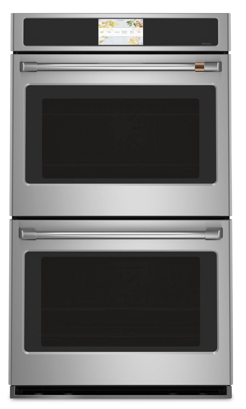 Café Professional Series 10 Cu. Ft. Double Wall Oven with Wi-Fi - CTD90DP2NS1  | Four mural double de série Café Professional de 10 pi3 avec Wi-Fi - CTD90DP2NS1  | CTD90DPS