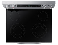 Samsung 6.3 Cu. Ft. Freestanding Electric Range with Wi-Fi - NE63A6111SS/AC | Cuisinière électrique amovible Samsung de 6,3 pi3 avec Wi-Fi - NE63A6111SS/AC | NE63A611