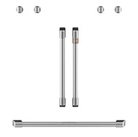 Café Handle Kit for 30" Wall Oven in Brushed Stainless – CXWDFHKPMSS | Trousse de poignées Café cuivre brossé pour four mural de 30 po - CXWDFHKPMSS | CXWDFMSS