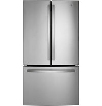 GE 27 Cu. Ft. French-Door Refrigerator with Internal Water Dispenser - GNE27JYMFS | Réfrigérateur GE de 27 pi³ à portes françaises avec distributeur d'eau interne – GNE27JYMFS | GNE27JYS