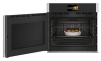 GE Profile 5 Cu. Ft. Wall Oven with Left Hand Swing Door - PTS700LSNSS | Four mural GE ProfileMC de 5 pi3 avec charnières de porte à gauche - PTS700LSNSS | PTS700LS