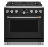 Café 6.2 Cu. Ft. Smart Commercial-Style 6-Burner Gas Range - CGY366P3TD1 | Cuisinière à gaz intelligente Café de style commercial de 6,2 pi3 à 6 brûleurs - CGY366P3TD1 | CGY366TD