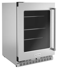 KitchenAid 5.2 Cu. Ft. Left-Opening Under-Counter Refrigerator - KURL314KSS | Réfrigérateur sous le comptoir KitchenAid de 5,2 pi³ avec ouverture vers la gauche - KURL314KSS | KURL314S