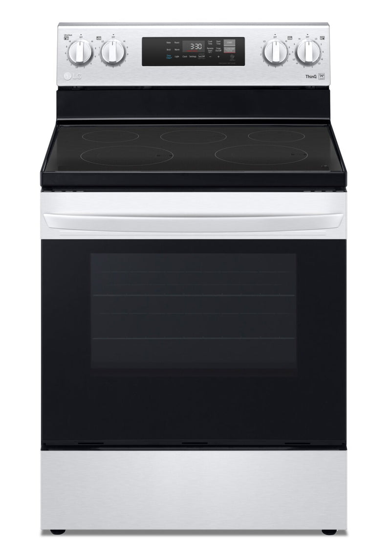 LG 6.3 Cu. Ft. Smart Electric Freestanding Range - LREL6321S | Cuisinière électrique intelligente amovible de LG de 6,3 pi³ – LREL6321S | LREL631S