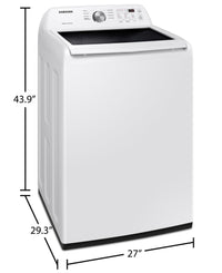 Samsung 5.2 Cu. Ft. Top-Load Washer - WA45T3200AW/A4 | Laveuse Samsung à chargement par le haut de 5,2 pi3 – WA45T3200AW/A4 | WA45T320