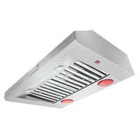 KitchenAid® 36" Commercial-Style Wall-Mount Canopy Range Hood - KVWC956KSS | Hotte de cuisinière murale à pavillon KitchenAid de style commercial de 36 po - KVWC956KSS | KVW956SS