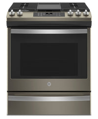 GE 5.6 Cu. Ft. Convection Gas Range with No-Preheat Air Fry - JCGS760EPES | 5,6 pi3 de GE Cuisinière à gaz à convection avec friture à air sans préchauffage - JCGS760EPES | JCGS76ES