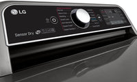 LG 7.3 Cu. Ft. TurboSteam™ Dryer with EasyLoad™ Dual-Opening Door - DLEX7900VE | Sécheuse LG de 7,3 pi3 avec technologie TurboSteamMC et porte EasyLoadMC - DLEX7900VE  | DLEX790V