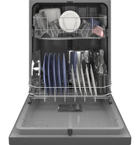 GE 24" Built-In Dishwasher with Front Controls - GDF510PSRSS | Lave-vaisselle encastré GE de 24 po avec commandes à l’avant – GDF510PSRSS | GDF510PS