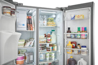 Frigidaire 22.3 Cu. Ft. Counter Depth Side-by-Side Refrigerator - GRSC2352AF | Réfrigérateur Frigidaire de 22,3 pi³ de profondeur comptoir à compartiments juxtaposés – GRSC2352AF | GRSC235F