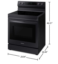 Samsung 6.3 Cu. Ft. Freestanding Electric Range with Wi-Fi - NE63A6711SG/AC | Cuisinière électrique amovible Samsung de 6,3 pi3 avec Wi-Fi - NE63A6711SG/AC | NE63A67G