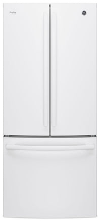 GE Profile 20.8 Cu. Ft. French-Door Refrigerator - PNE21NGLKWW | Réfrigérateur GE Profile de 20,8 pi³ à portes françaises – PNE21NGLKWW | PNE21KWW