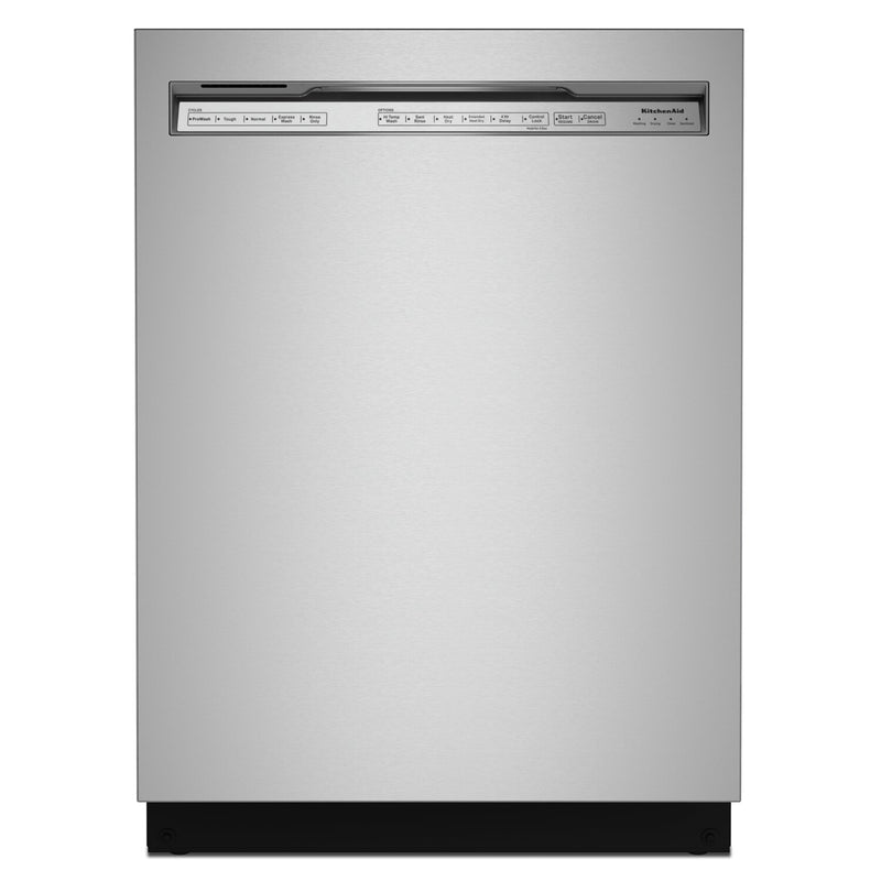 KitchenAid 47 dB Front-Control Dishwasher with ProWash™ Cycle - KDFE104KPS | Lave-vaisselle KitchenAid de 47 dB avec commandes à l'avant et cycle ProWashMC - KDFE104KPS | KDFE10SS