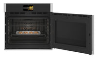 GE Profile 5 Cu. Ft. Wall Oven with Right-Hand Swing Door - PTS700RSNSS | Four mural GE ProfileMC de 5 pi3 avec charnières de porte à droite - PTS700RSNSS | PTS700RS