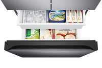 Samsung 17.5 Cu. Ft. French-Door Refrigerator - RF18A5101SG/AA | Réfrigérateur Samsung de 17,5 pi³ à portes françaises - RF18A5101SG/AA | RF18A51G