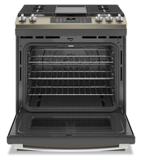 GE 5.6 Cu. Ft. Convection Gas Range with No-Preheat Air Fry - JCGS760EPES | 5,6 pi3 de GE Cuisinière à gaz à convection avec friture à air sans préchauffage - JCGS760EPES | JCGS76ES