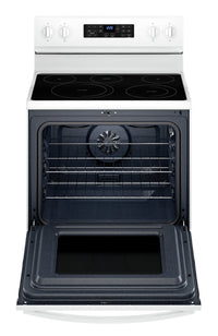 Whirlpool 5.3 Cu. Ft. Electric Range with 5-in-1 Air Fry Oven - YWFE550S0LW | Cuisinière électrique Whirlpool de 5,3 pi3 avec option de friture à air 5 en 1 - YWFE550S0LW | YWFE55LW