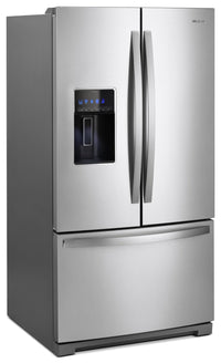 Whirlpool 27 Cu. Ft. French-Door Refrigerator in Fingerprint-Resistant Stainless Steel - WRF757SDHZ|Réfrigérateur Whirlpool de 27 pi³ à portes françaises - WRF757SDHZ|WRF757HZ