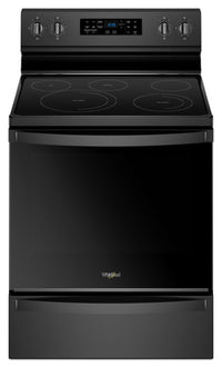 Whirlpool 6.4 Cu. Ft. Freestanding Electric Range with Frozen Bake™ Technology - YWFE775H0HB|Cuisinière électrique non encastrée Whirlpool, technologie Frozen Bake™, 6,4 pi3 - YWFE775H0HB|YWFE775B