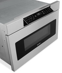 Sharp 24" 1.2 Cu. Ft. 950-Watt Microwave Drawer® Oven – SMD2477ASC|Tiroir À Micro-ondes 24 Pouces Sharp Microwave Drawer® - SMD2477ASC|SMD2477S