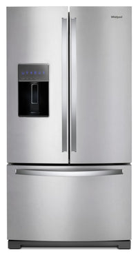 Whirlpool 27 Cu. Ft. French-Door Refrigerator in Fingerprint-Resistant Stainless Steel - WRF757SDHZ|Réfrigérateur Whirlpool de 27 pi³ à portes françaises - WRF757SDHZ|WRF757HZ