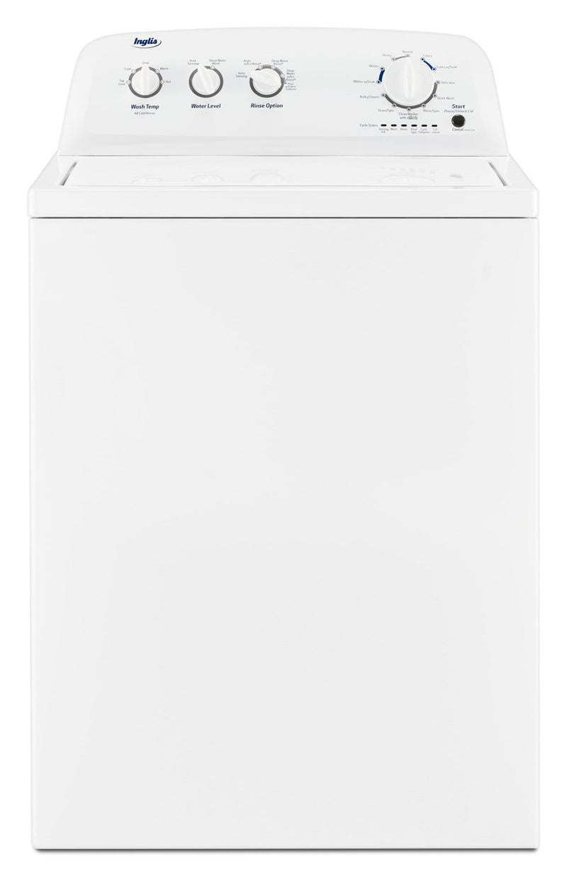 Inglis 4.4 Cu. Ft. High-Efficiency Top-Load Washer - ITW4880HW|Laveuse haute efficacité Inglis à chargement par le haut de 4,4 pi³ - ITW4880HW|ITW4880H