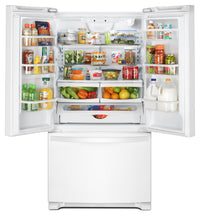 Whirlpool 25 Cu. Ft. French-Door Refrigerator with Internal Water Dispenser - WRF535SWHW|Réfrigérateur Whirlpool de 25 pi³ à portes françaises avec distributeur d'eau interne - WRF535SWHW|WRF535WW