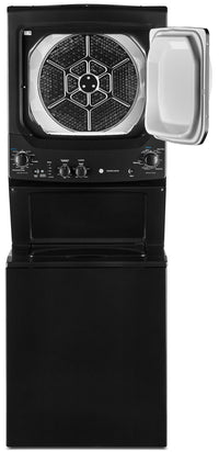 GE Unitized Spacemaker Washer and Electric Dryer Combination – GUD37ESMMDG |Laveuse et sécheuse électrique GE SpaceMakerMC superposées – GUD37ESMMDG|GUD37MDG