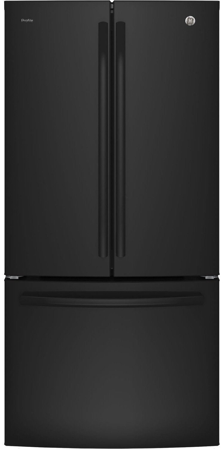 GE Profile 24.5 Cu. Ft. French-Door Refrigerator with Space-saving Icemaker – PNE25NGLKWW|Réfrigérateur GE Profile de 24,5 pi³ à portes françaises avec machine à glaçons – PNE25NGLKWW|PNE25KBB