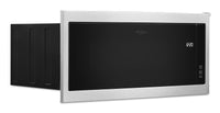 Whirlpool 1.1 Cu. Ft. Built-In Microwave with Slim Trim Kit - YWMT50011KS | Four à micro-ondes encastré Whirlpool de 1,1 pi3 avec trousse d’encastrement mince - YWMT50011KS | YWMT500S