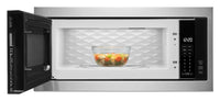 Whirlpool 1.1 Cu. Ft. Built-In Microwave with Slim Trim Kit - YWMT50011KS | Four à micro-ondes encastré Whirlpool de 1,1 pi3 avec trousse d’encastrement mince - YWMT50011KS | YWMT500S