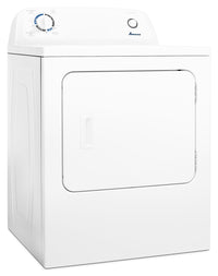 Amana 6.5 Cu. Ft. Gas Dryer with Automatic Dryness Control – NGD4655EW|Sécheuse à gaz Amana de 6,5 pi3 avec commande de séchage automatique - NGD4655EW|NGD4655W