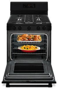 Maytag 5.0 Cu. Ft. Freestanding Gas Range with Oval Burner - MGR6600FB|Cuisinière à gaz amovible Maytag de 5,0 pi3 avec brûleur ovale - MGR6600FB|MGR6600B